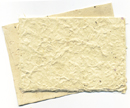 50% recycled content seeded handmade lotka paper