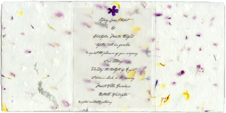 6"x12" Bifold Invitations 