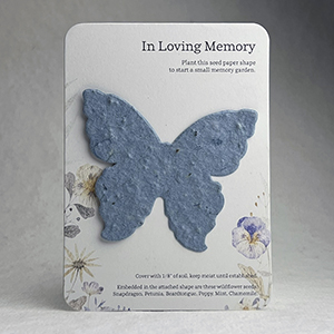In Loving Memory Favor Cards
