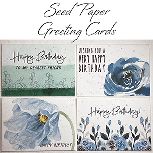 seed paper greeting cards