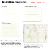 invitation envelopes in recycled paper