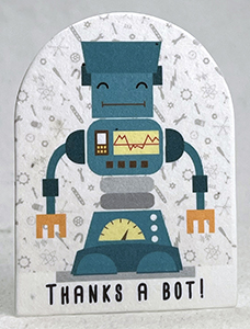 printed arch card seed paper tags