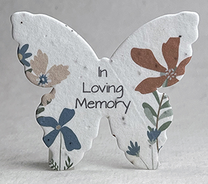 seed paper butterfly seed paper butterfly