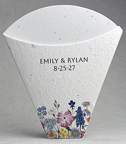 wedding favor cone
