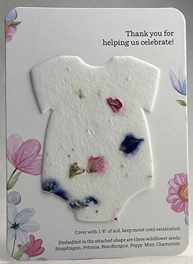 Onesie shapes with print