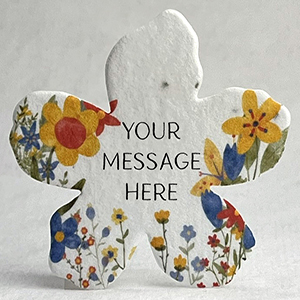 Bright Garden printed paper seed paper flower