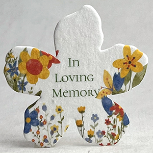 Bright Garden printed paper seed paper flower