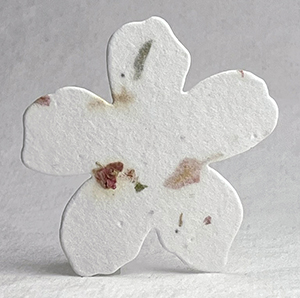 Click for petal paper seed paper flowers
