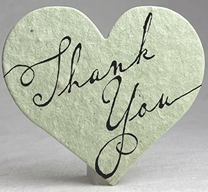 Thank You Green Heart