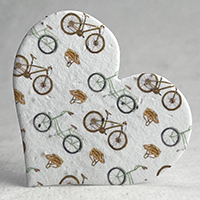 Seed Paper Heart Bike Club
