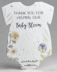 seed paper onesie shapes