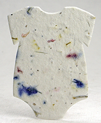 seed paper onesie shapes 45s