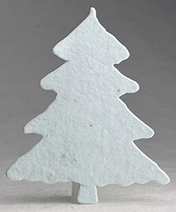Click for 21s light blue seed paper tree shape