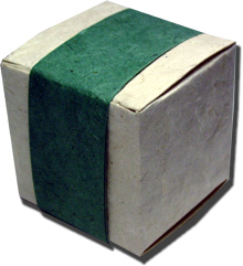 Lotka Seeded Favor Box - Sage