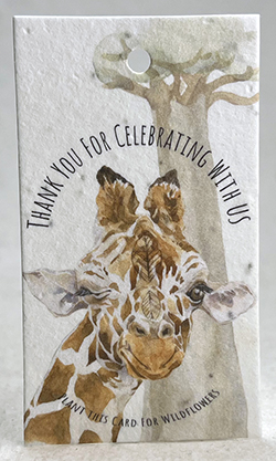 thank you gift tag