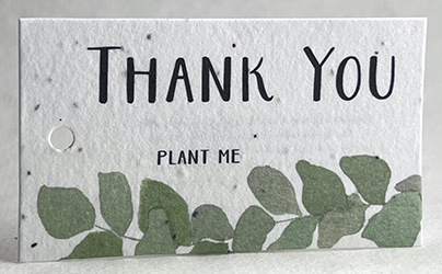 thank you gift tag