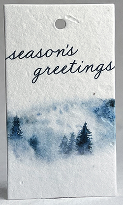 season's greetings hidden trees gift tag