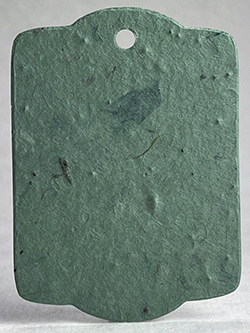 lotka fiber green gift tag seed paper