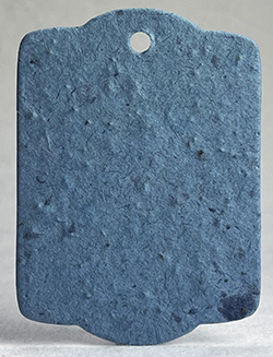 blue lotka fiber tag seed paper wildflower