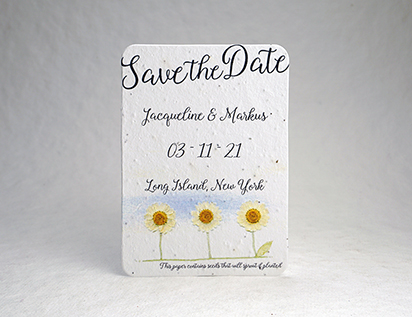 plant it seed paper invitation sample