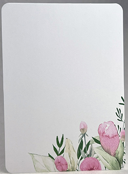 pink rosebud Print