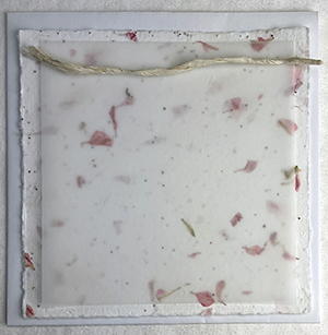 6x6 cotton invitation 