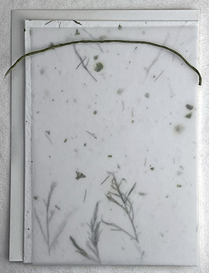 5x7 cotton invitation print at home