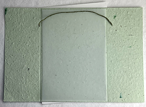 7x10 cotton invitation print at home