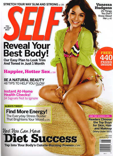 self magazine cover