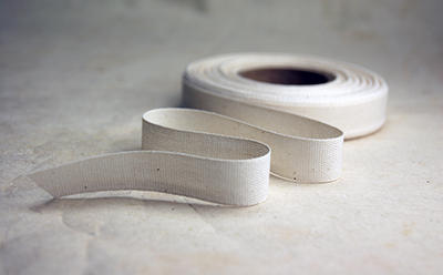 natural earth cotton ribbon