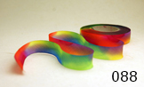 Earth Silk Dyed Ribbon - 088 Rainbow