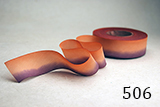 Earth Silk Dyed Ribbon - 506 purple orange