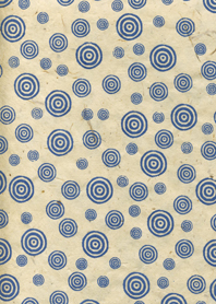 blue bullseye paper