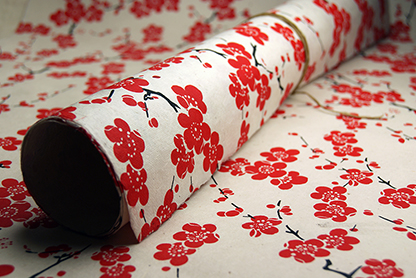 20x30 Lotka Red Cherry Blossom Light Weight Sheet